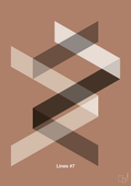 plakat: lines #7 - cider spice-Illustrationer-A1two3