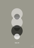 plakat: dots #8 - battleship gray-Illustrationer-A1two3