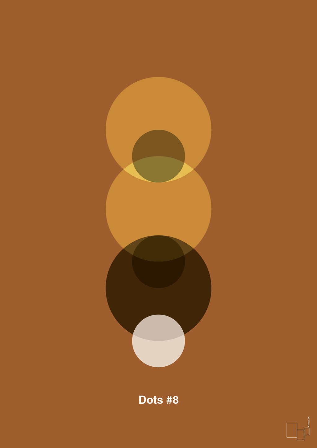 plakat: dots #8 - cognac-Illustrationer-A1two3