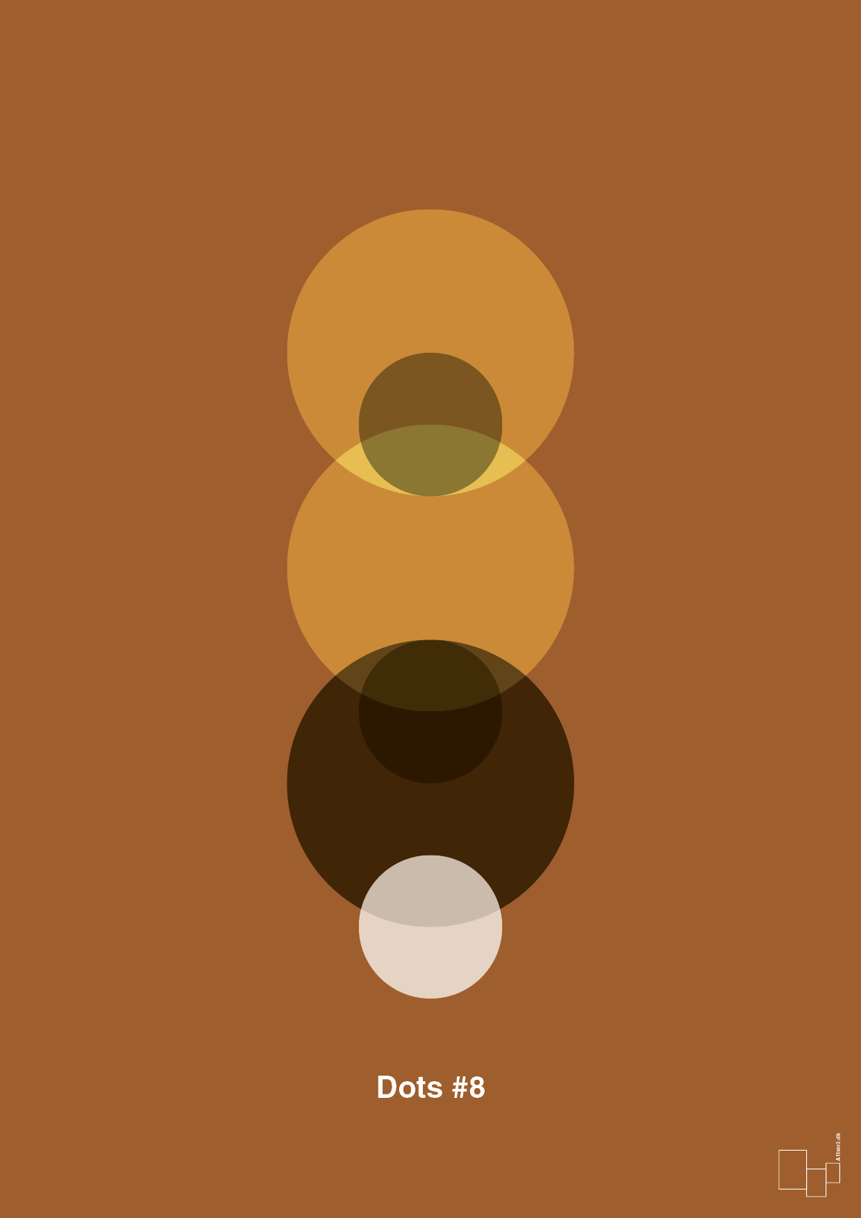 plakat: dots #8 - cognac-Illustrationer-A1two3