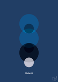 plakat: dots #8 - lapis blue-Illustrationer-A1two3