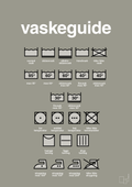 plakat: vaskeguide - battleship gray-Guides-A1two3