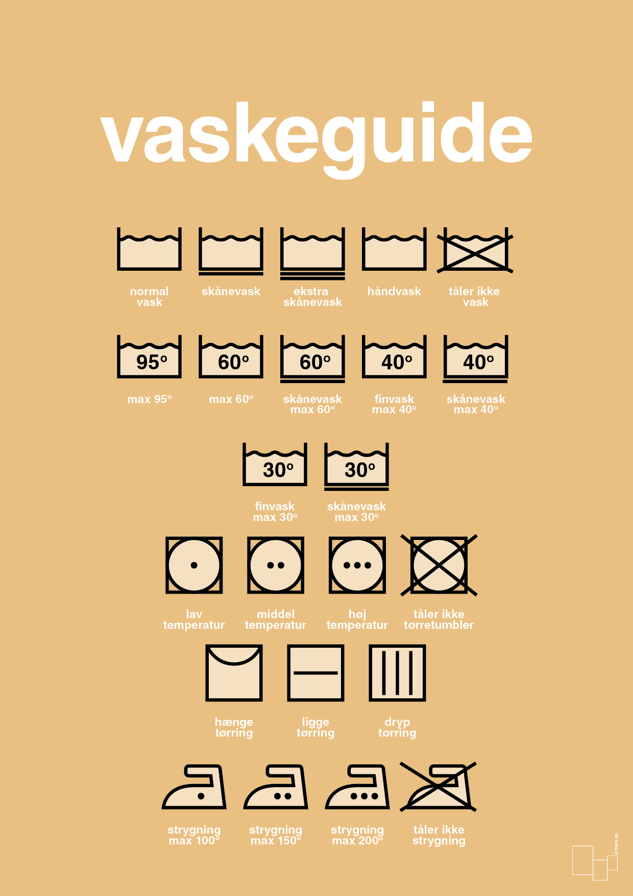 plakat: vaskeguide - charismatic-Guides-A1two3