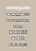 plakat: vaskeguide - creamy mushroom-Guides-A1two3