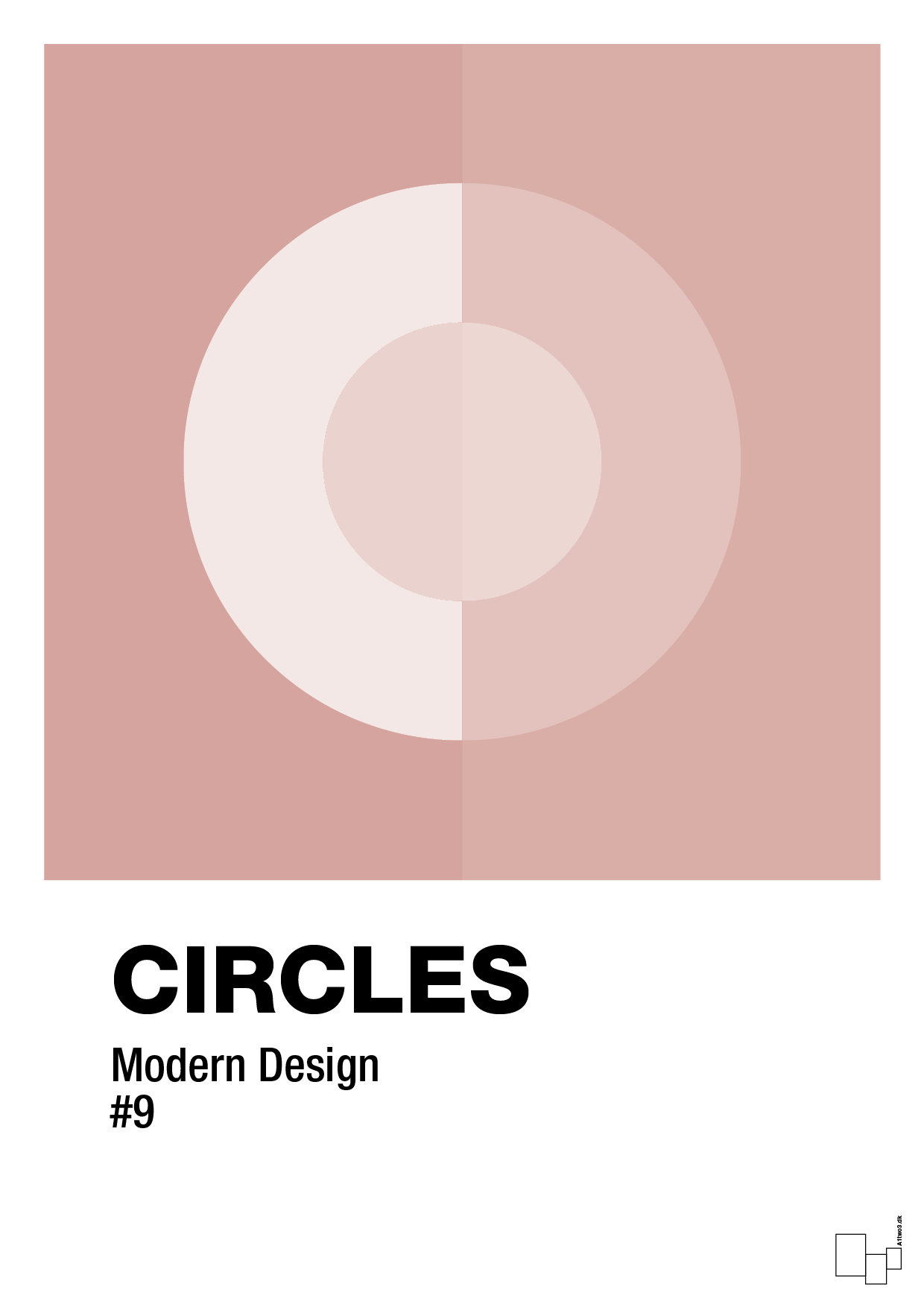 plakat: circles #9 - bubble shell-Illustrationer-A1two3