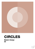 plakat: circles #9 - powder-Illustrationer-A1two3