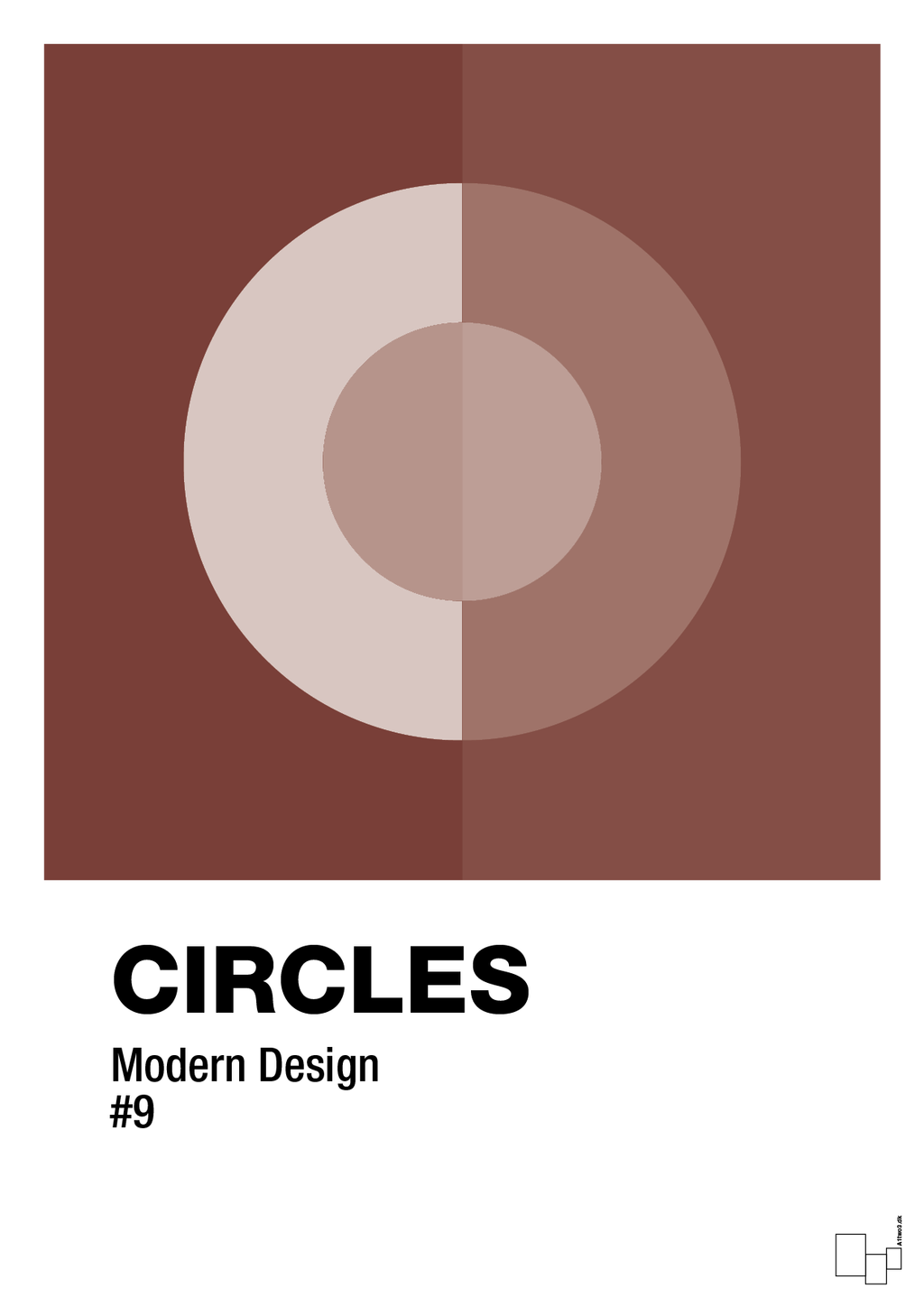 plakat: circles #9 - red pepper-Illustrationer-A1two3