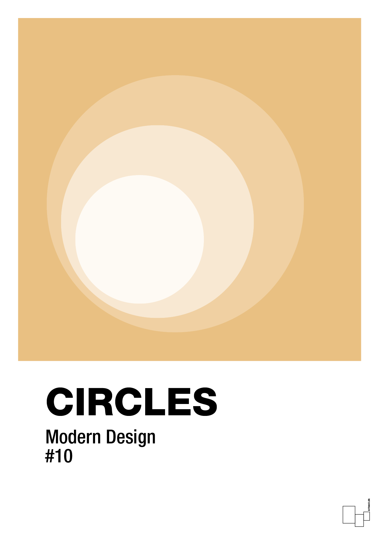 plakat: circles #10 - charismatic-Illustrationer-A1two3