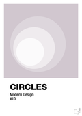 plakat: circles #10 - dusty lilac-Illustrationer-A1two3