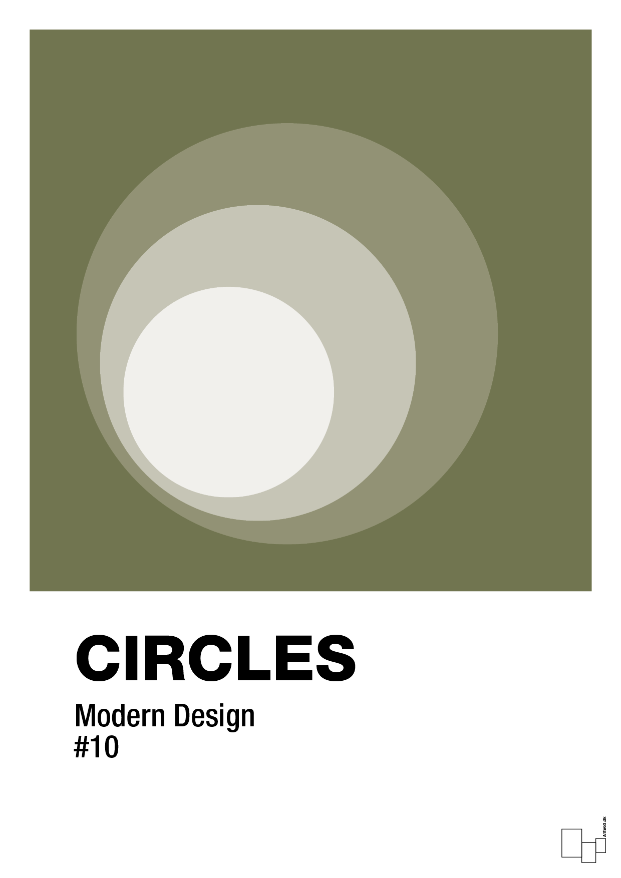 plakat: circles #10 - secret meadow-Illustrationer-A1two3