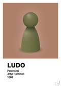 plakat: ludobrik i grøn - cider spice-Brætspil-A1two3