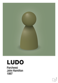 plakat: ludobrik i grøn - jade-Brætspil-A1two3