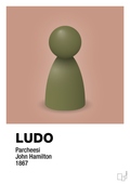 plakat: ludobrik i grøn - powder-Brætspil-A1two3