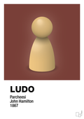 plakat: ludobrik i gul - red pepper-Brætspil-A1two3