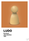 plakat: ludobrik i gul - rumba orange-Brætspil-A1two3