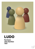 plakat: ludobrikker - back to nature-Brætspil-A1two3