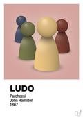 plakat: ludobrikker - bubble shell-Brætspil-A1two3