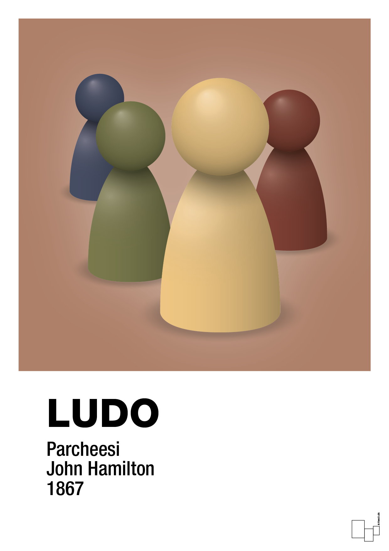 plakat: ludobrikker - cider spice-Brætspil-A1two3