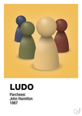 plakat: ludobrikker - honeycomb-Brætspil-A1two3