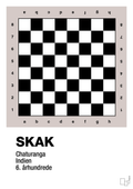 plakat: skak spilleplade - broken beige-Brætspil-A1two3