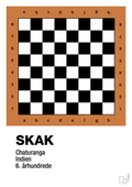 plakat: skak spilleplade - rumba orange-Brætspil-A1two3