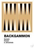 plakat: backgammon spilleplade - charismatic-Brætspil-A1two3