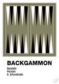 plakat: backgammon spilleplade - misty forrest-Brætspil-A1two3