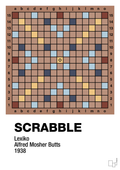 plakat: scrabble spilleplade - cider spice-Brætspil-A1two3