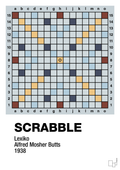 plakat: scrabble spilleplade - light drizzle-Brætspil-A1two3