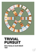 plakat: trivial pursuit spilleplade - jade-Brætspil-A1two3