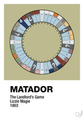 plakat: matador spilleplade - back to nature-Brætspil-A1two3