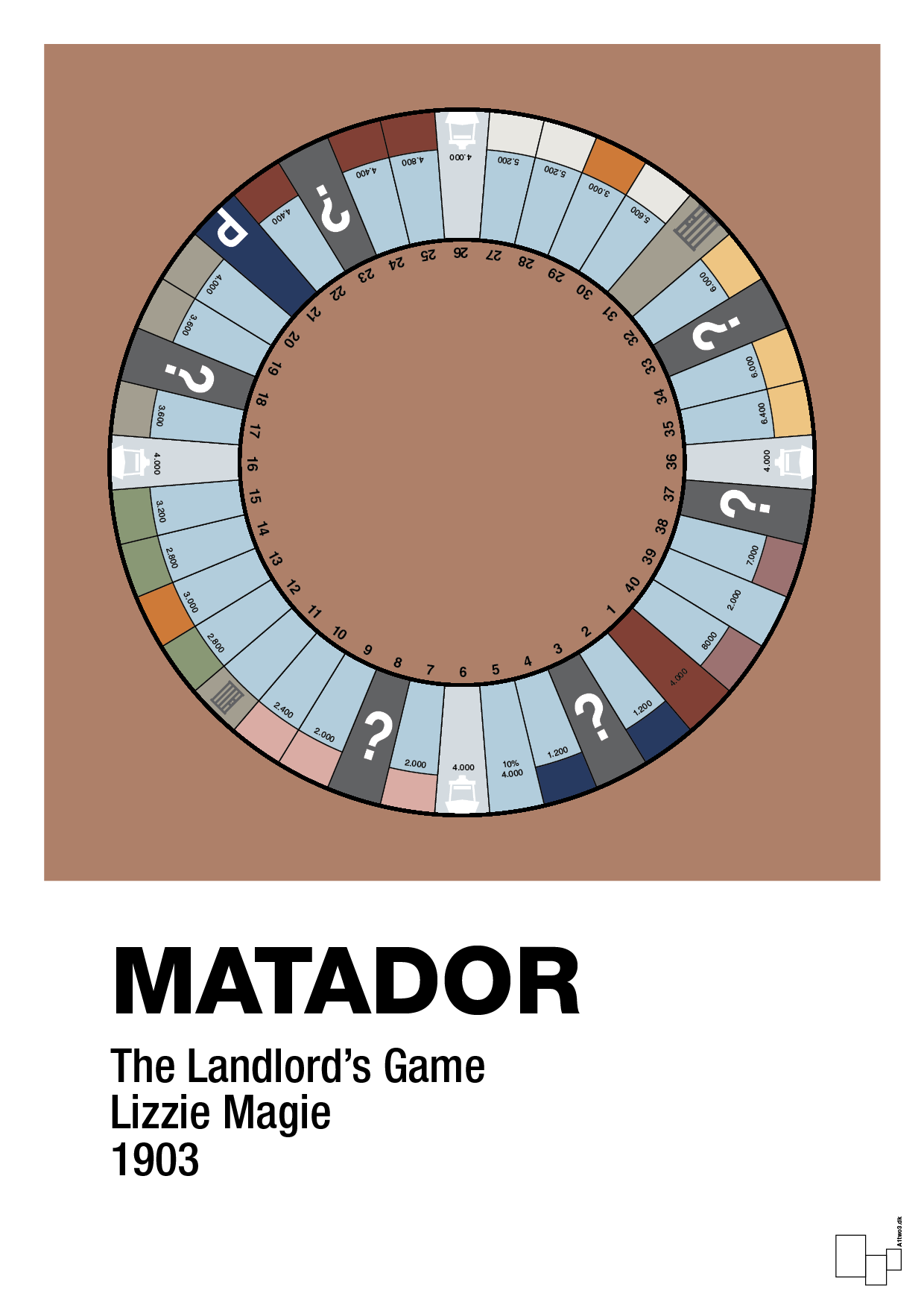 plakat: matador spilleplade - cider spice-Brætspil-A1two3