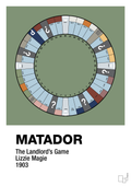 plakat: matador spilleplade - jade-Brætspil-A1two3