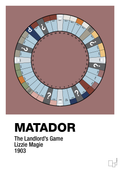 plakat: matador spilleplade - plum-Brætspil-A1two3