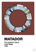plakat: matador spilleplade - red pepper-Brætspil-A1two3