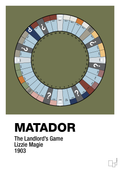 plakat: matador spilleplade - secret meadow-Brætspil-A1two3