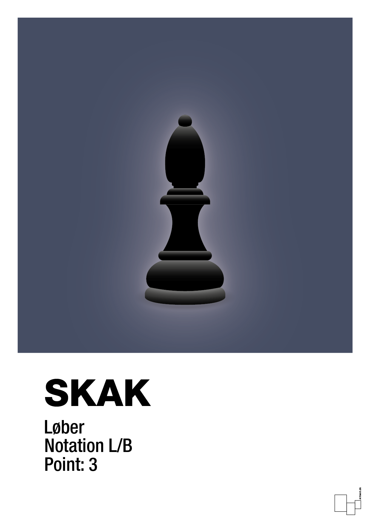 Spillebrikken løber i sort - petrol-Brætspil-A1two3