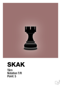 plakat: spillebrikken tårn i sort - plum-Brætspil-A1two3