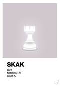 plakat: spillebrikken tårn i hvid - dusty lilac-Brætspil-A1two3