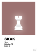 plakat: spillebrikken tårn i hvid - plum-Brætspil-A1two3