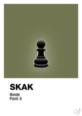 plakat: spillebrikken bonde i sort - secret meadow-Brætspil-A1two3