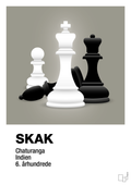 plakat: skakbrikker - battleship gray-Brætspil-A1two3