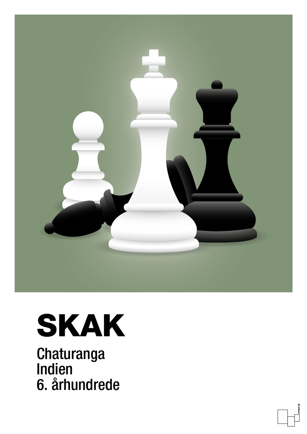plakat: skakbrikker - jade-Brætspil-A1two3
