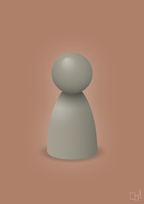 plakat: spillebrik i farven: battleship gray - cider spice-Brætspil-A1two3