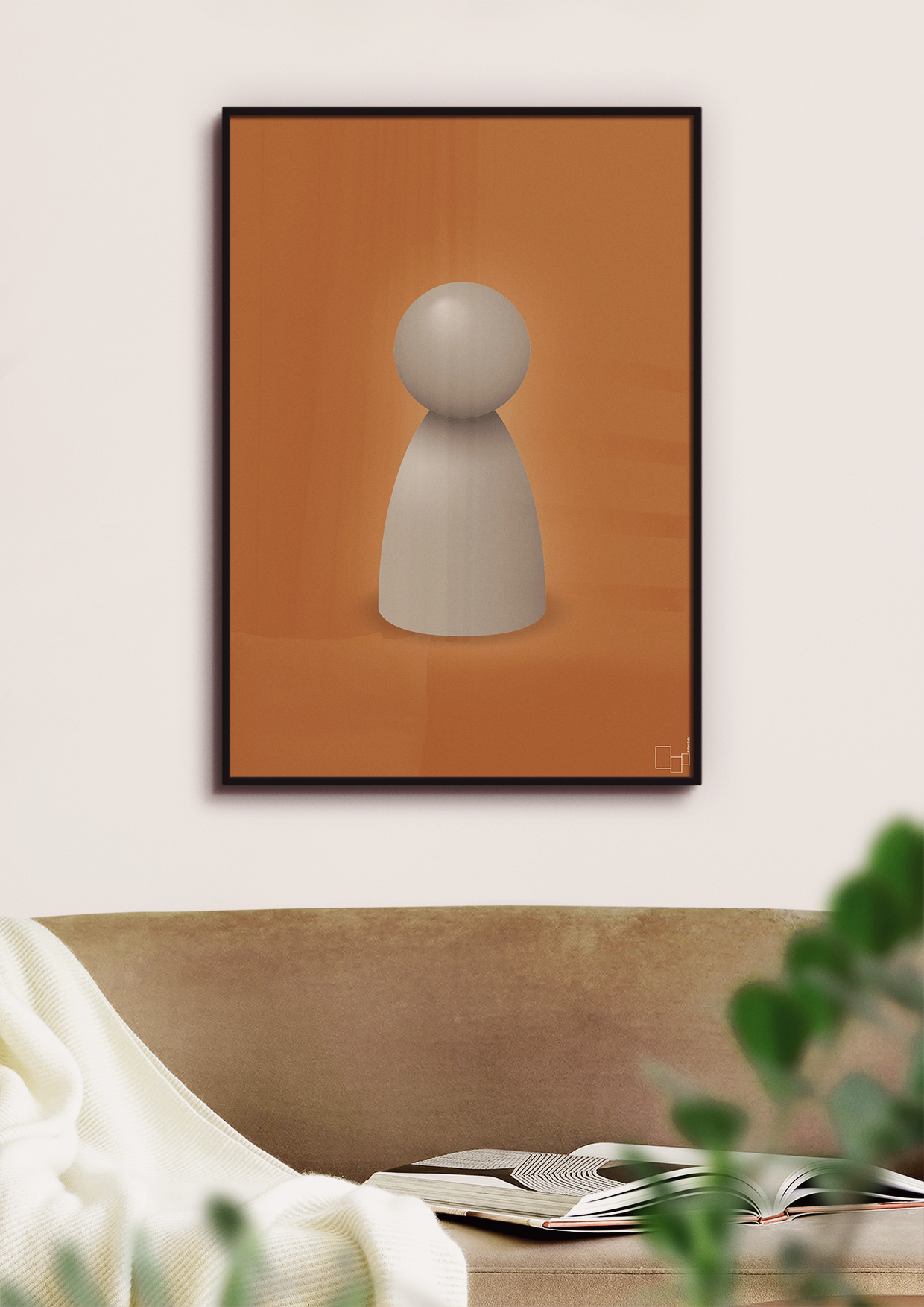 plakat: spillebrik i farven: battleship gray - jade-Brætspil-A1two3
