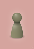 plakat: spillebrik i farven: misty forrest - bubble shell-Brætspil-A1two3