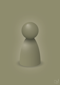 plakat: spillebrik i farven: misty forrest - misty forrest-Brætspil-A1two3