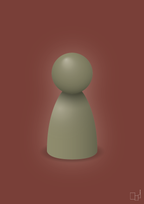 plakat: spillebrik i farven: misty forrest - red pepper-Brætspil-A1two3