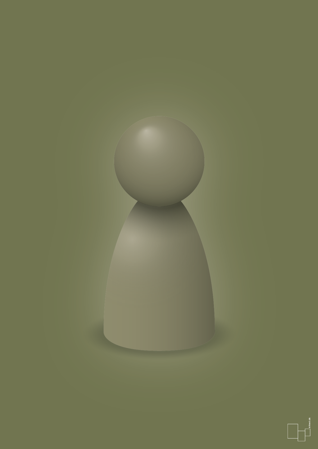 plakat: spillebrik i farven: misty forrest - secret meadow-Brætspil-A1two3