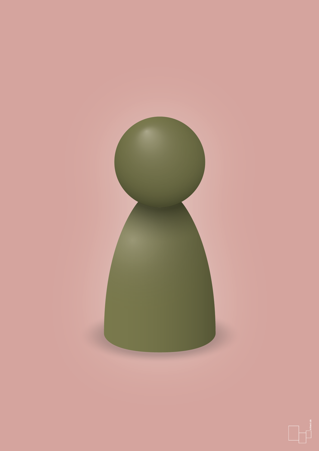 plakat: spillebrik i farven: secret meadow - bubble shell-Brætspil-A1two3